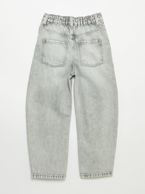 Wijde jeansbroek - Kiabi Wijde jeansbroek - Kiabi