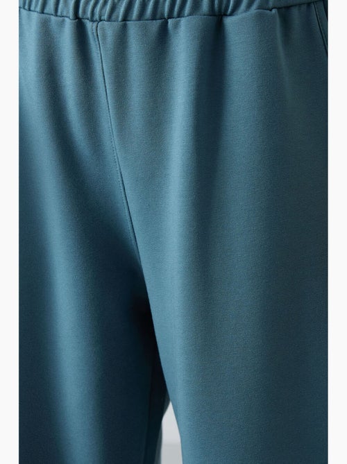 Wijde joggingbroek met hoge taille tommy - Kiabi Wijde joggingbroek met hoge taille tommy - Kiabi