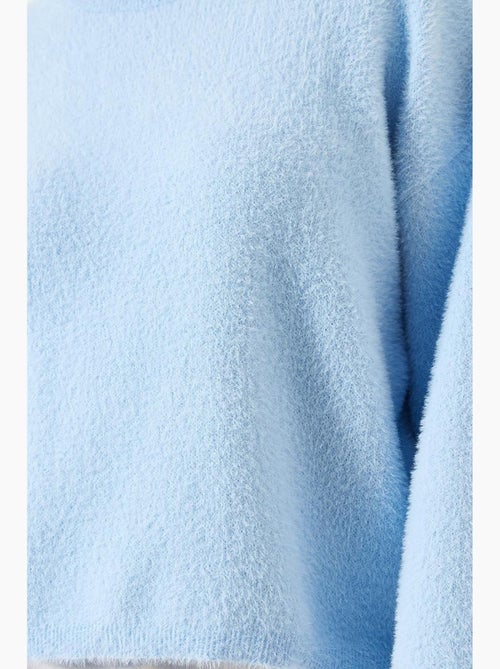 Wijde mouw fuzzy oversized zachte trui lucci - Kiabi
