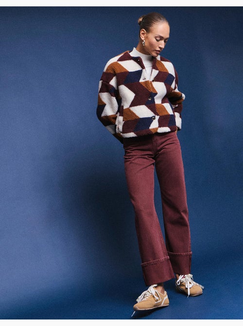 Wijde spijkerbroeken met plooien, mo fashion - Kiabi Wijde spijkerbroeken met plooien, mo fashion - Kiabi