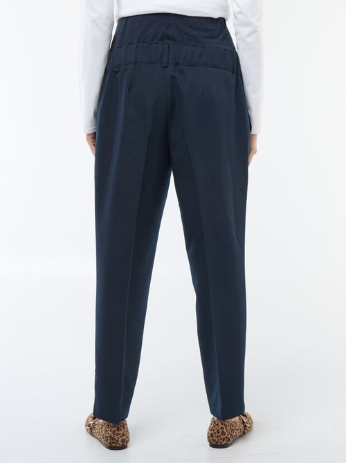 Wijde zwangerschapsbroek van milanotricot - Kiabi