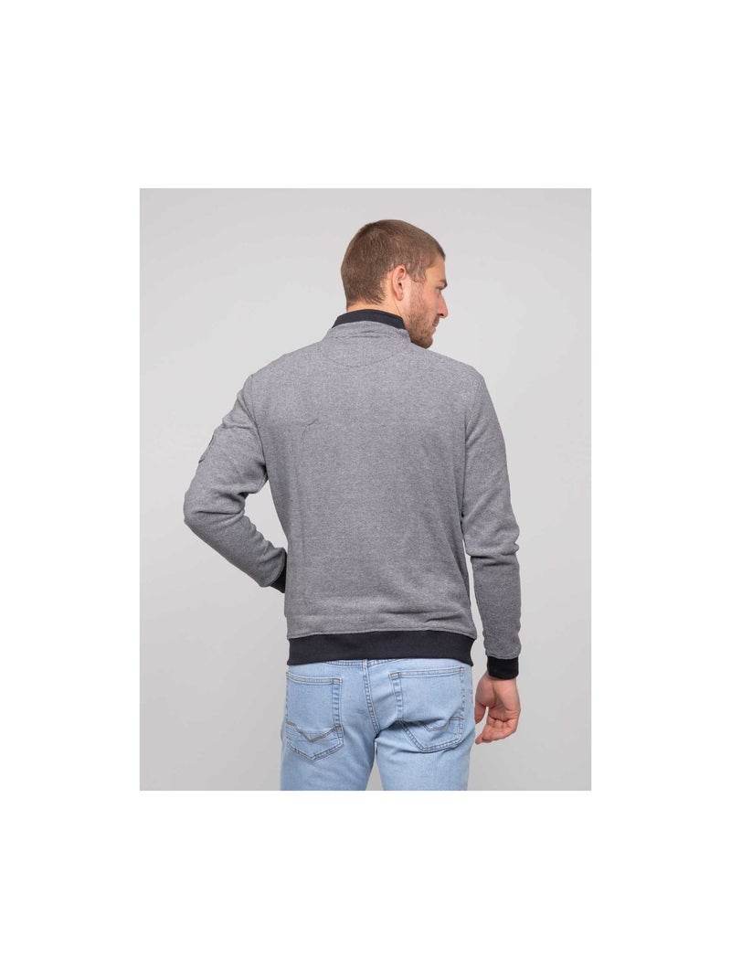 Wilohan vest met ritssluiting Marineblauw - Kiabi