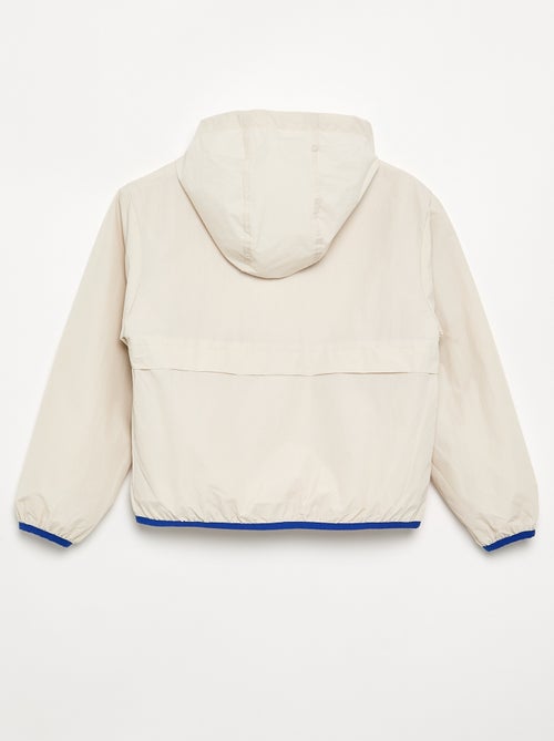 Windjack met capuchon - Kiabi