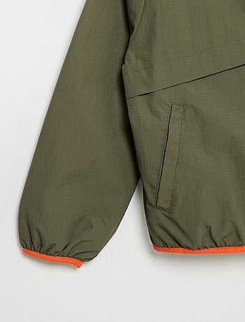 Windjack met capuchon