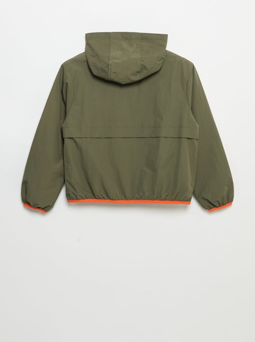 Windjack met capuchon - Kiabi