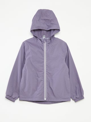 Windjack met capuchon
