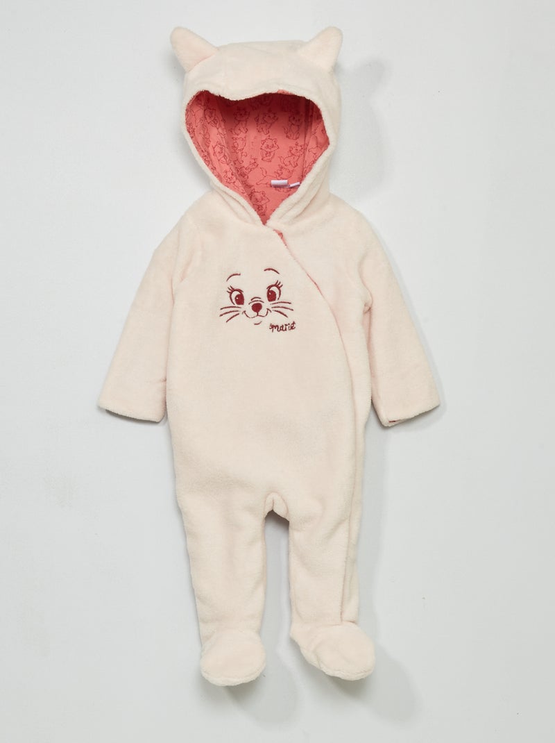 Winterpak van fleece met Disney-print roze - Kiabi