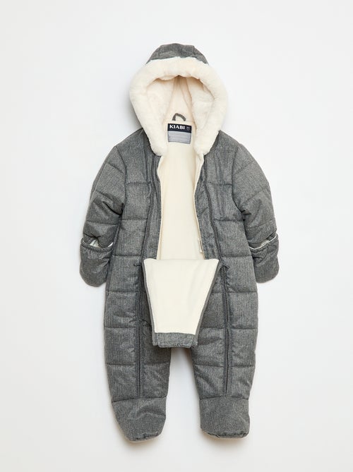 Winterpakje met voering van imitatieschapenvacht - Kiabi