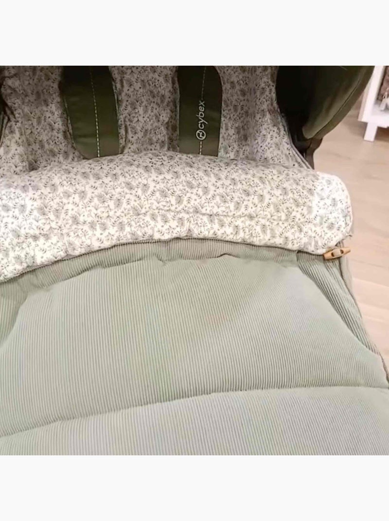 Wintervoetenzak baby Groen - Kiabi