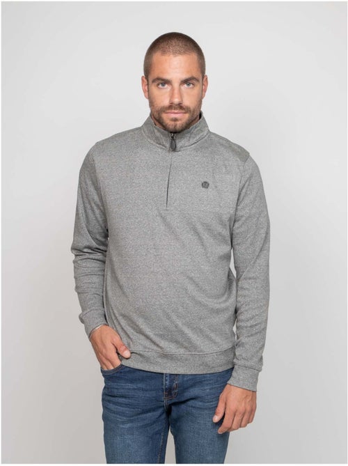 Wiprimo sweatshirt met ritssluiting in de nek - Kiabi Wiprimo sweatshirt met ritssluiting in de nek - Kiabi