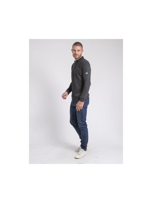 Wirex polo-hals sweatshirt - Kiabi Wirex polo-hals sweatshirt - Kiabi