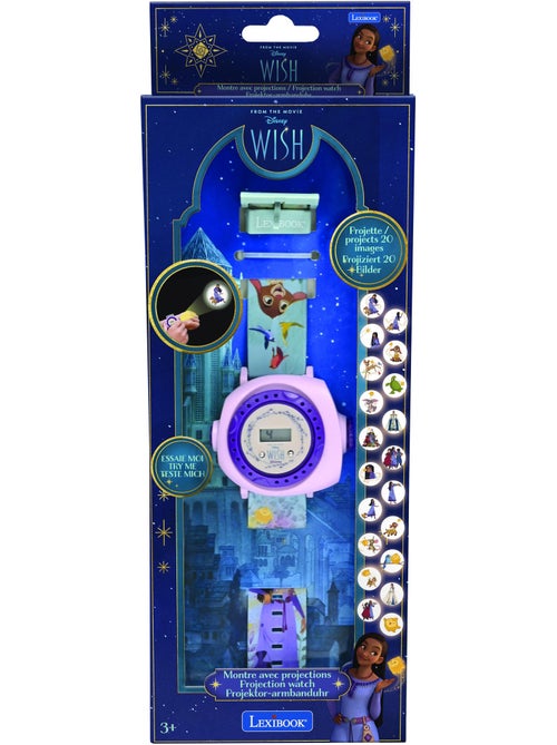 Wish digitaal projectiehorloge met 20 beelden om te projecteren - Kiabi Wish digitaal projectiehorloge met 20 beelden om te projecteren - Kiabi