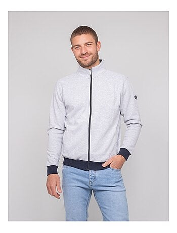 Wisland katoenen vest met ritssluiting