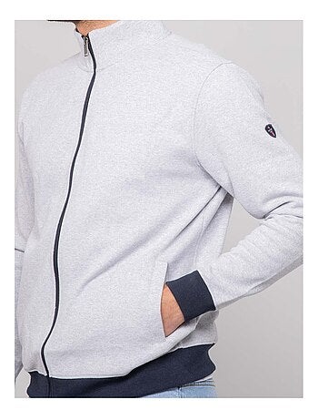 Wisland katoenen vest met ritssluiting