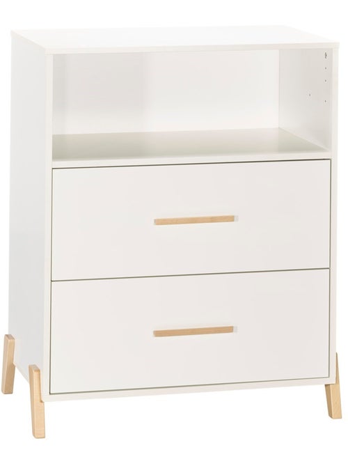 Wisseltafel op witte houten poten - Kiabi Wisseltafel op witte houten poten - Kiabi