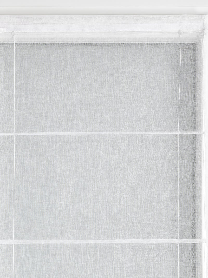 Wit kaasdoek blind Wit - Kiabi
