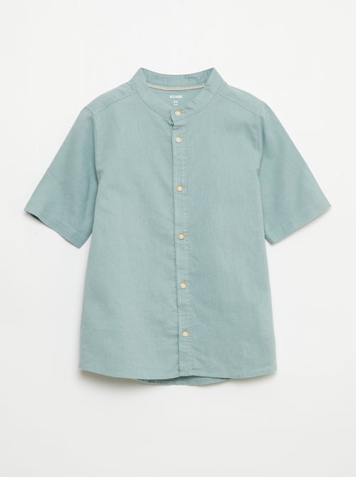 Wit katoenen hemdje - Kiabi