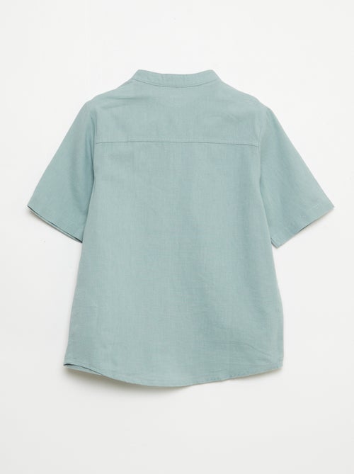 Wit katoenen hemdje - Kiabi