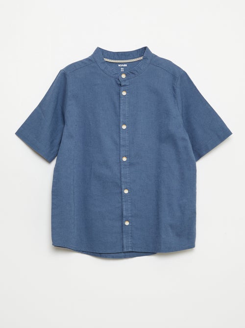 Wit katoenen hemdje - Kiabi