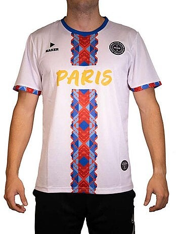 Wit voetbaltenue sport zone paris