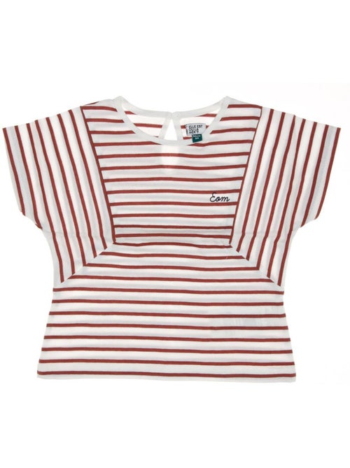 Wit/Roze T-shirt voor Meisjes - EOM Tuner - Kiabi Wit/Roze T-shirt voor Meisjes - EOM Tuner - Kiabi