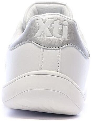 Witte en zilveren xti sneakers voor dames