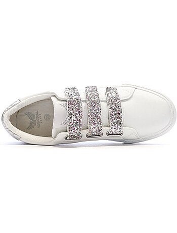 Witte kaporal tippyk sneakers voor dames