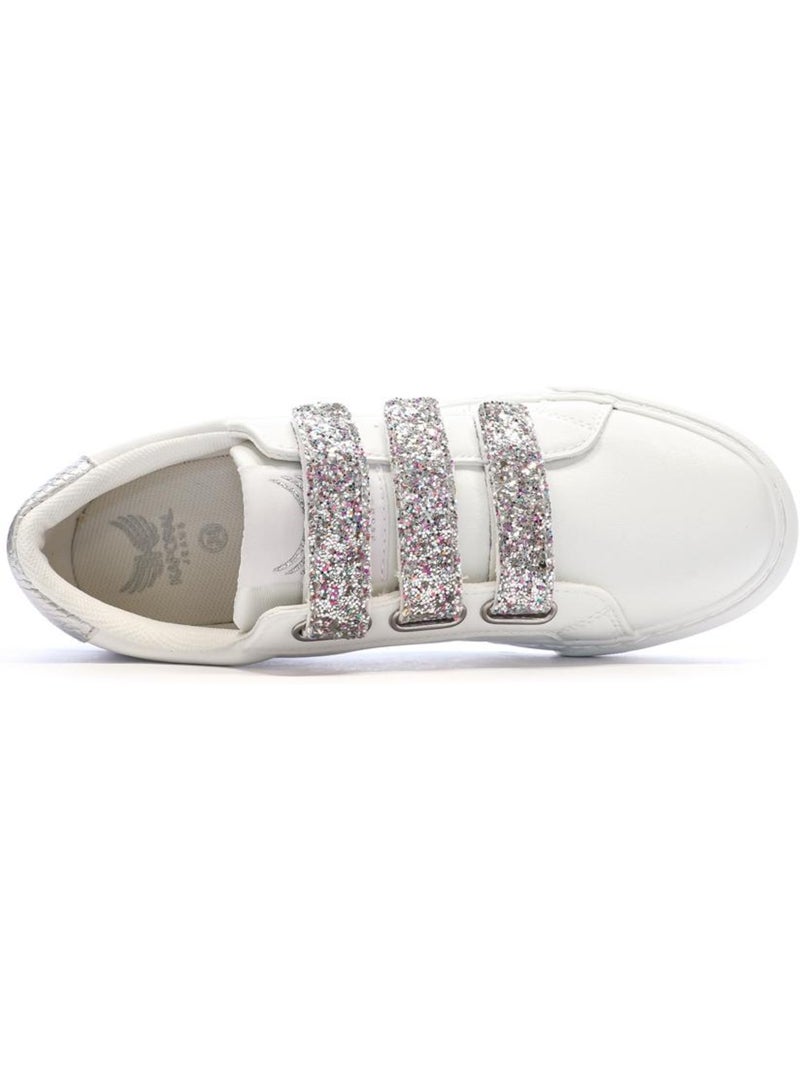 Witte kaporal tippyk sneakers voor dames Wit - Kiabi