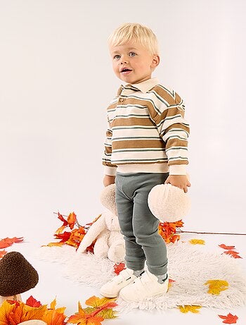 Witte lage sneakers