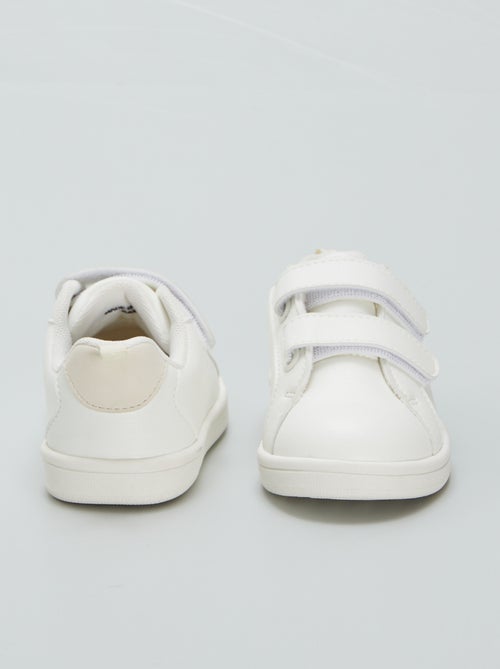 Witte lage sneakers - Kiabi