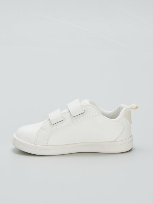 Witte lage sneakers - Kiabi