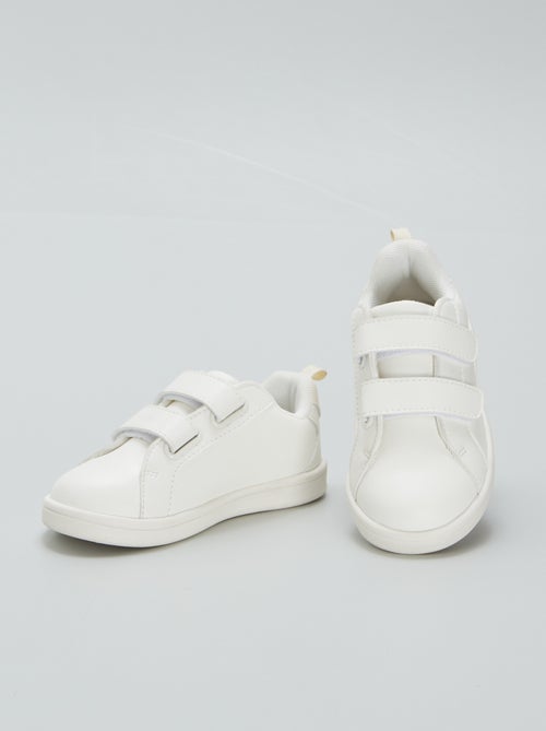 Witte lage sneakers - Kiabi