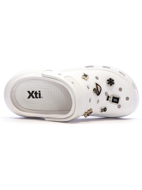 Witte Platform Klompen voor Dames - XTI 143888 - Kiabi