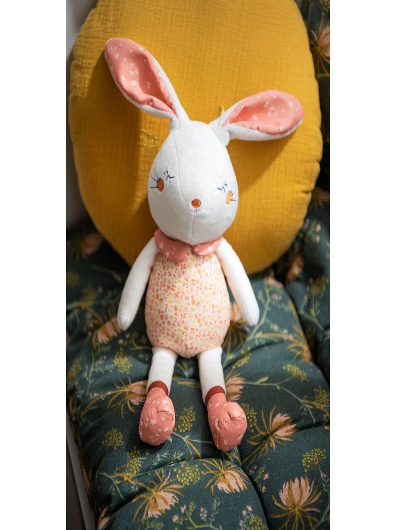 Witte pluche knuffel Wit Beige Wit - Kiabi