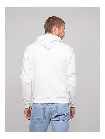 Wolfige katoenen hoodie