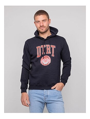 Wolfige katoenen hoodie