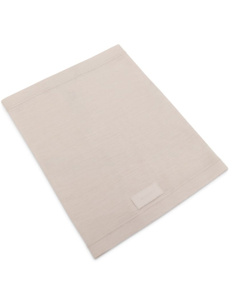 Wollen nekwarmer golf Beige - Kiabi