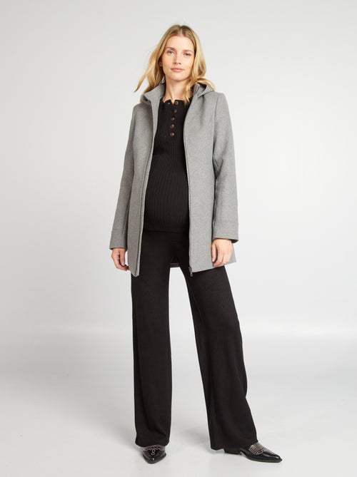 Wollen zwangerschapsjas - Kiabi