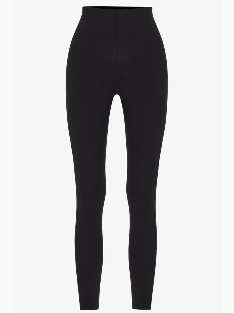 Wonder hoge ondersteuning corrigerende hoge taille back lock stitched lange legging penti Zwart - Kiabi
