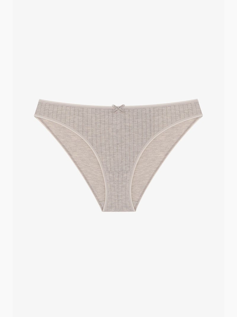 Woody pointel slip penti Grijs Bruin - Kiabi