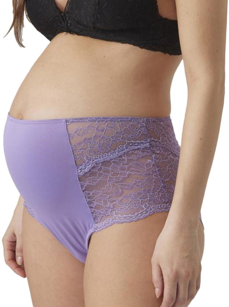 x2 Culottes de Grossesse Femme Mamalicious Noir - Kiabi