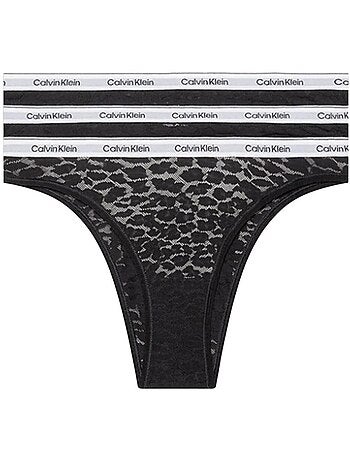 X3 culottes brésiliennes femme calvin klein jeans brazilian
