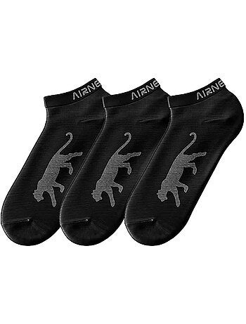 X3 Paires de chaussettes Homme Airness