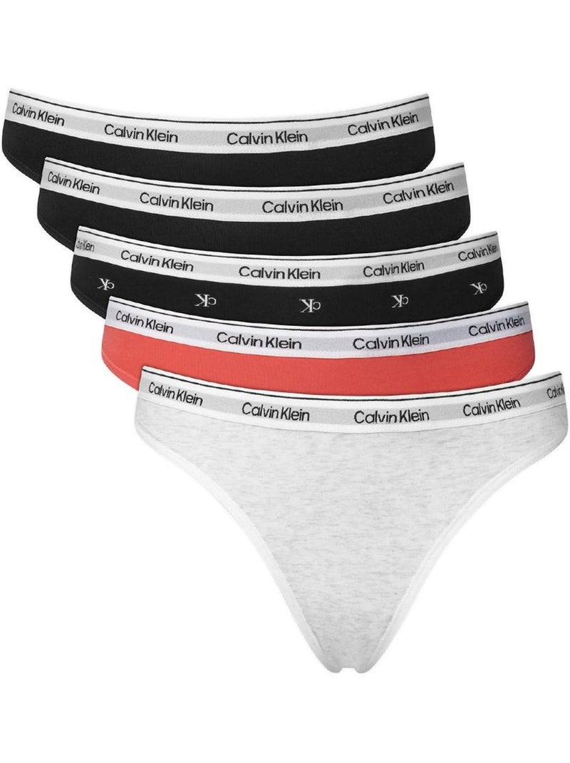 X5 femme calvin klein jeans thong Noir - Kiabi