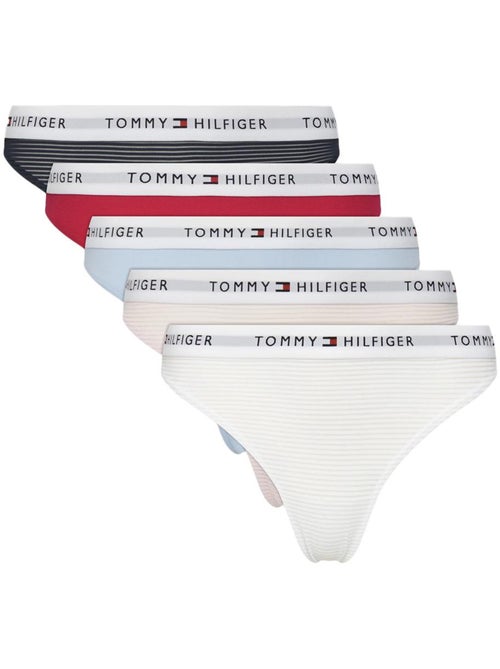 X5 strings femme tommy hilfiger - Kiabi X5 strings femme tommy hilfiger - Kiabi