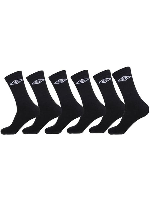 x6 Paires Chaussettes Homme Umbro Tennis - Kiabi