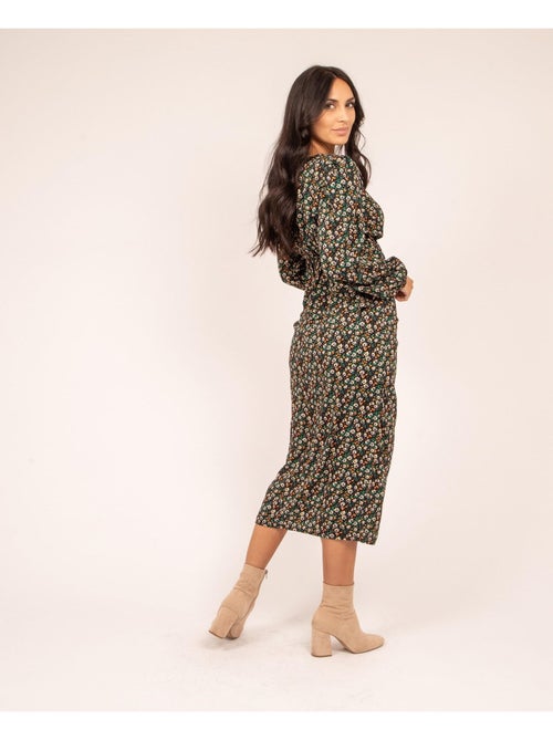 XANITA midi-rok met patroon - Kiabi