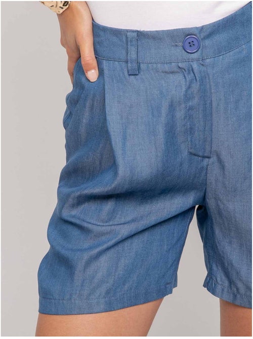 Xanota tencel shorts - Kiabi Xanota tencel shorts - Kiabi