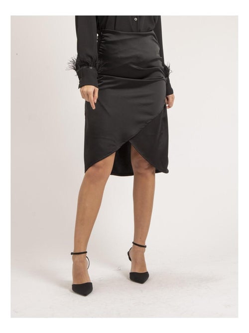 Xarena satijnen midi-rok - Kiabi Xarena satijnen midi-rok - Kiabi
