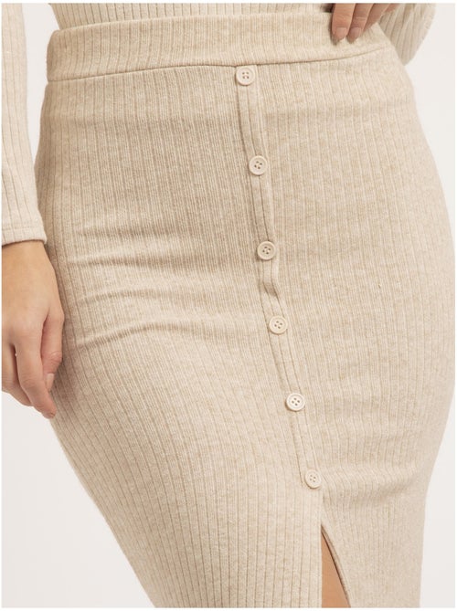 Xashere midi gebreide rok - Kiabi Xashere midi gebreide rok - Kiabi